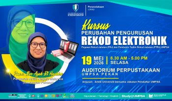 Kursus Perubahan Pengurusan Rekod Elektronik